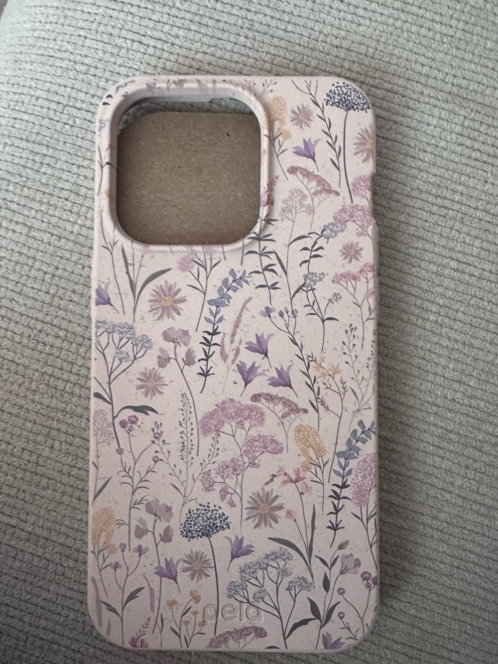 PELA “Seashell Dusty Petals” Phone Case for iPhone 14 Pro